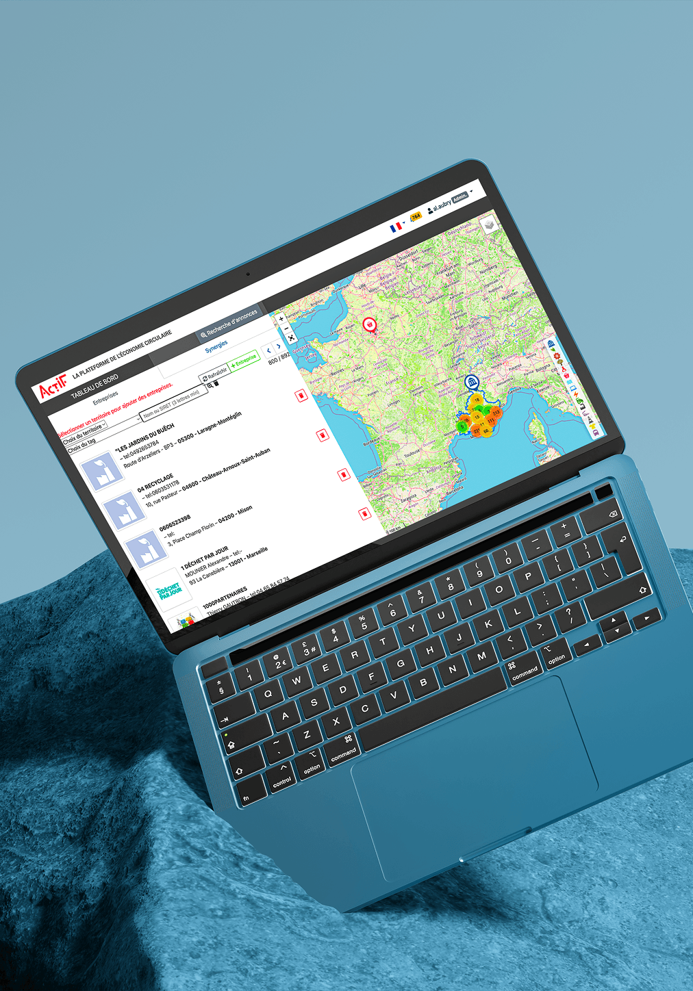 Circular maturity assessment illustration