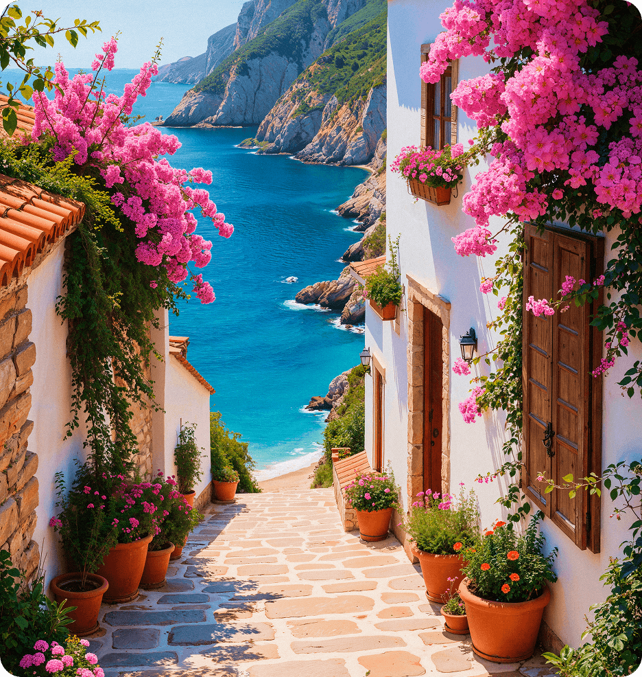 Mediterranean landscape